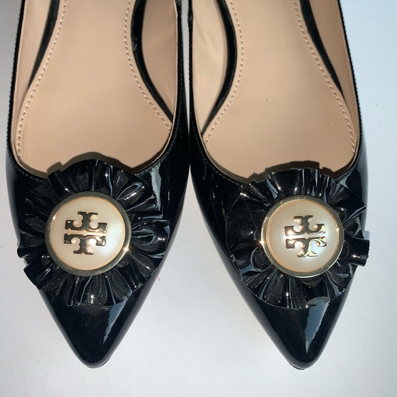 Tory Burch Melody Patent Leather Flats - Picture 6 of 8